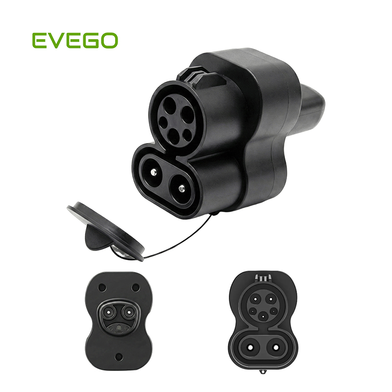 EV Car Charger Plug Connector CCS1 to J1772 Adapter for Tesla