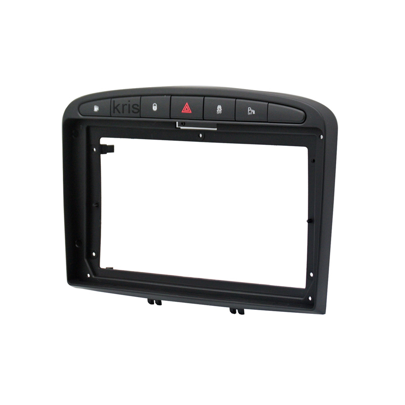 Car Fascia Frame GPS Navigation Frame Auto Spare Parts Accessories Suitable for Peugeot 308 9"