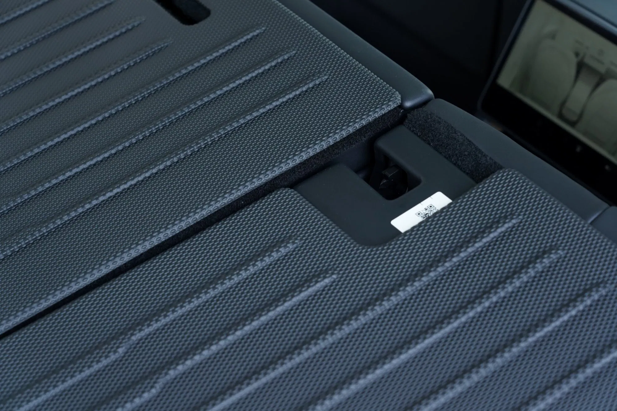 Back Cushion TPE Rear Seat Anti-Kick Pad for New Tesla Model 3 Highland Car Rear Seat Protector Mat Car Interior Accessories