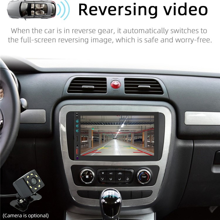 Car Accessory Fs03c Car Stereo 7-Inch MP5 Player Multimedia Player with Mirror Link Steering Wheel Control Car Video