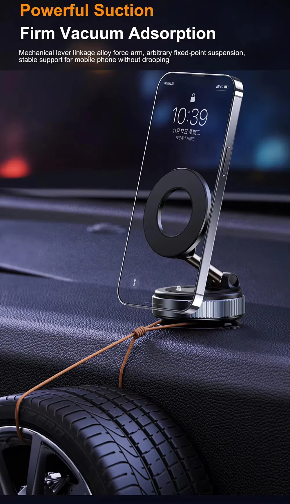 Car Phone Mount Detail