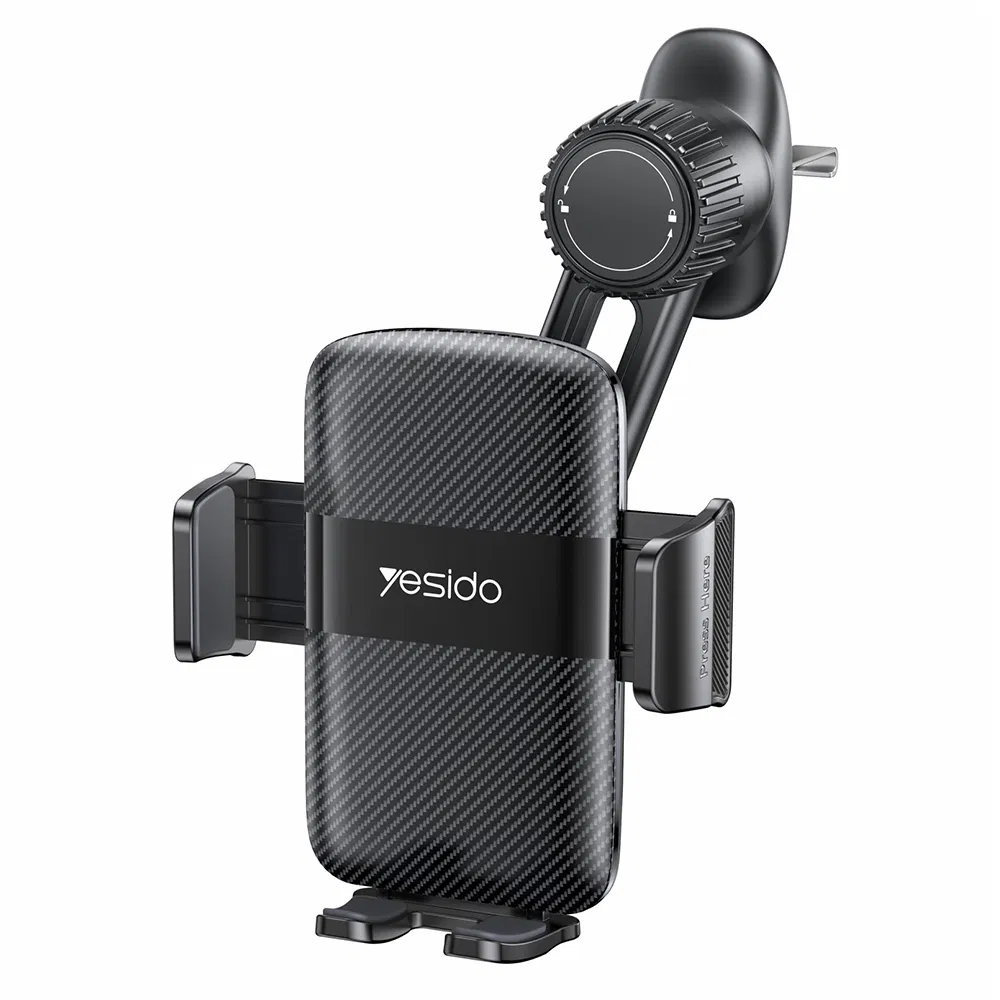 Yesido Adjustable C242 Air Vent Phone Holder Car Phone Mount for iPhone 16 Plus PRO Max