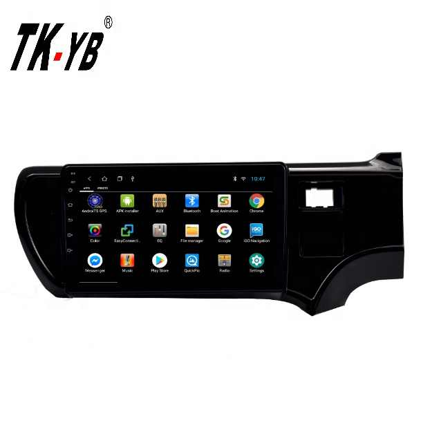 Tk-Yb Car Navigation Panel for Toyota Aqua 2012-2014 Rhd 9 Inch Auto Parts Accessories Car Navigation Frame Toyota Dashboard