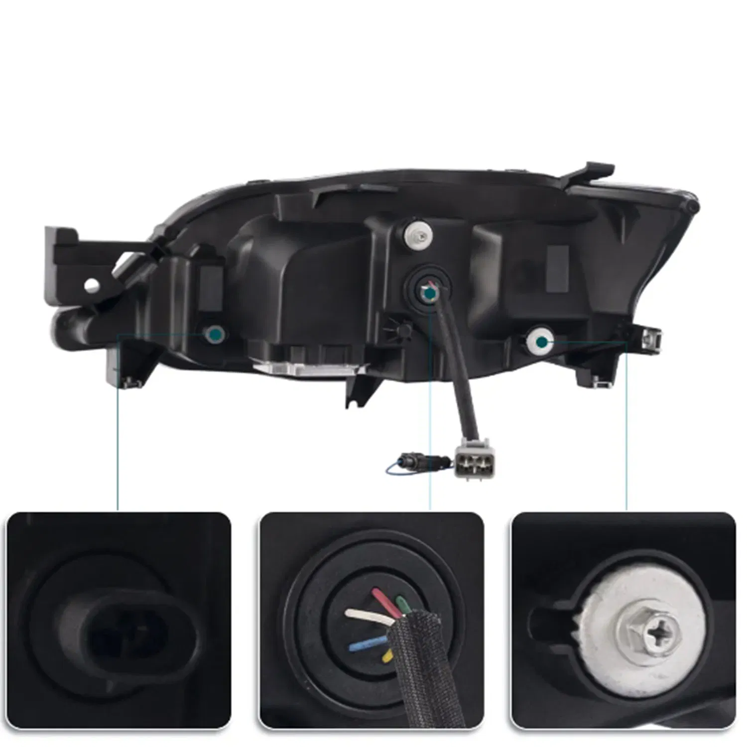 Tdh Car Styling Head Lamp for Subaru Wrx LED Headlight 2008-2014 Auto Accessories