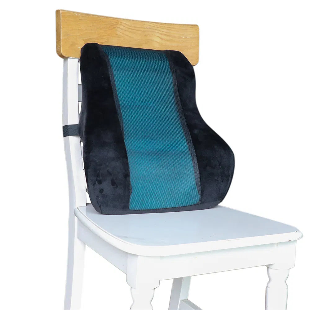 Universal Comfort Lower Back Pain Memory Foam Sponge Lumbar Cushion for Car Office Home