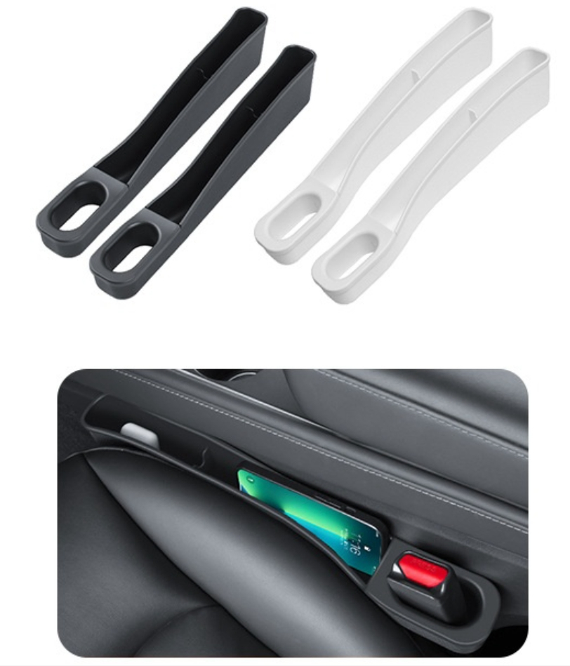 for 2025 Model Y Interior Car Seat Gap TPE Filler Box Extra Console Side Storage Accessories for Model Y 2025