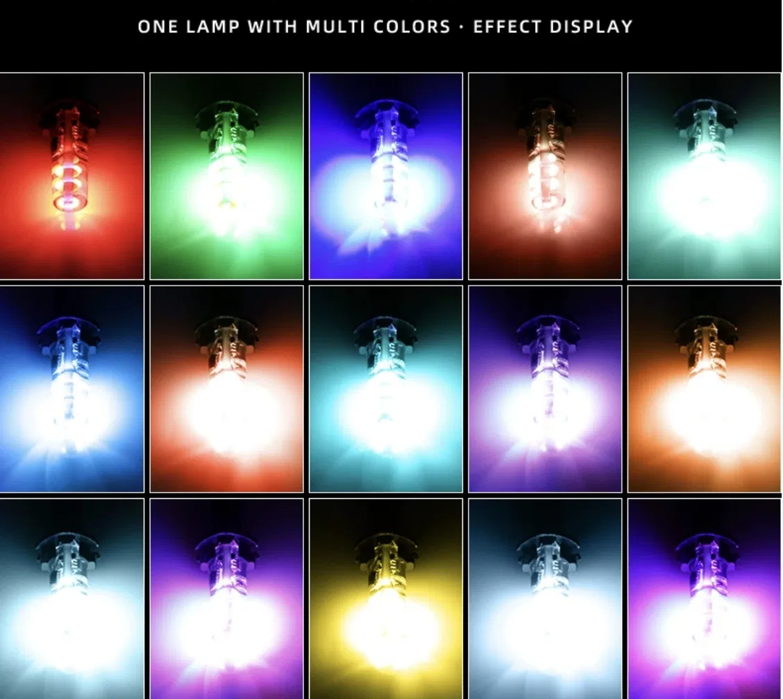Multi-Color Silica LED
