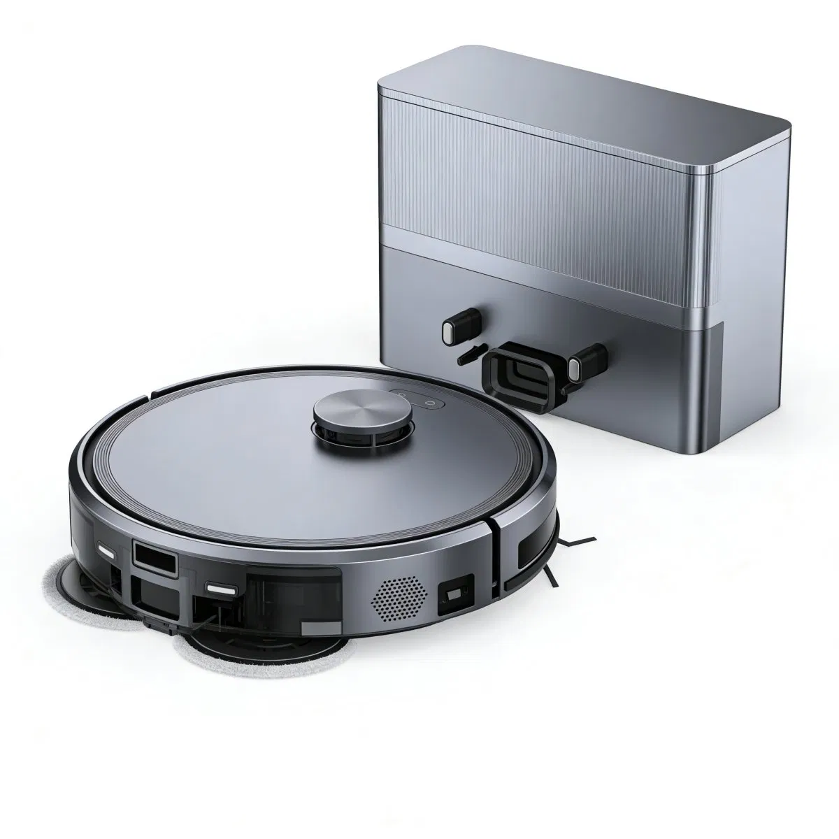 Advanced Smart Robot Vacuum Cleaner with Automatic Dust Collection Station