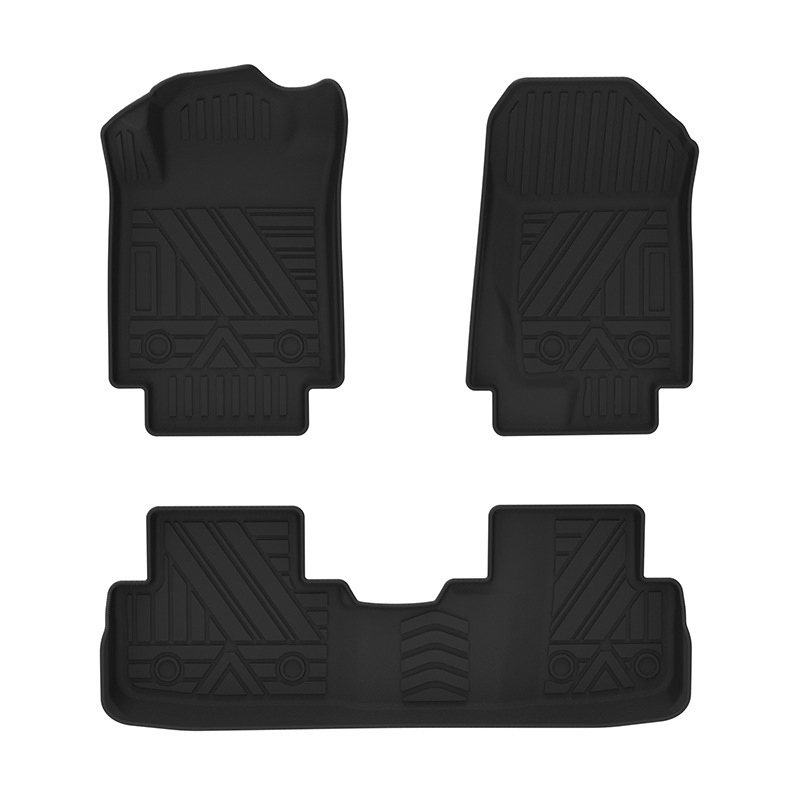 TPE Car Floor Mats Full Coverage Anti Dirt and Wear-Resistant Foot Mat Interior