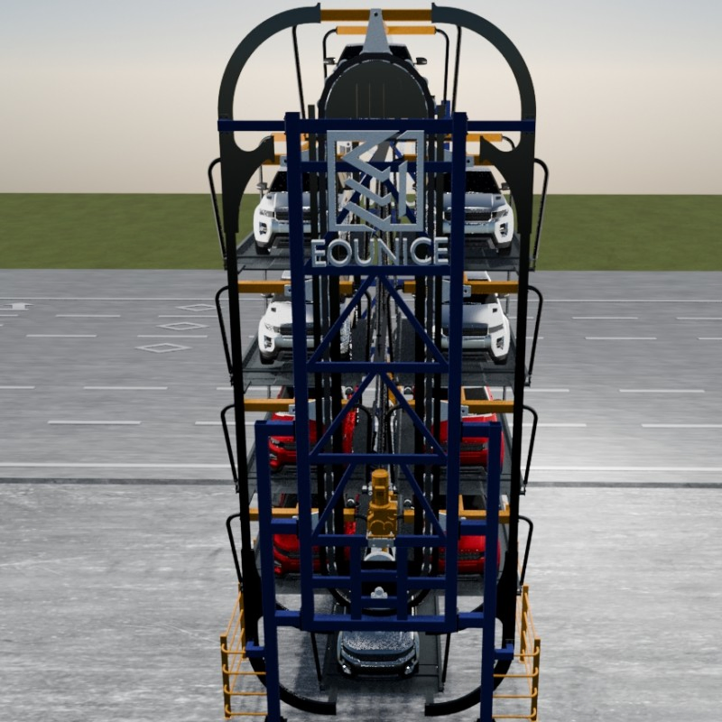 Parking Solution Car Storage Mechanical System Rotary Parking System