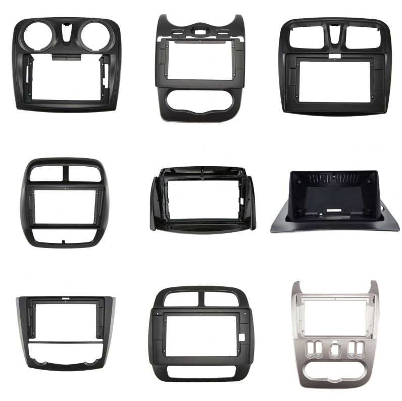 Car DVD Frame GPS Navigation Frame Auto Spare Parts Accessories Suitable for Peugeot 301 9"