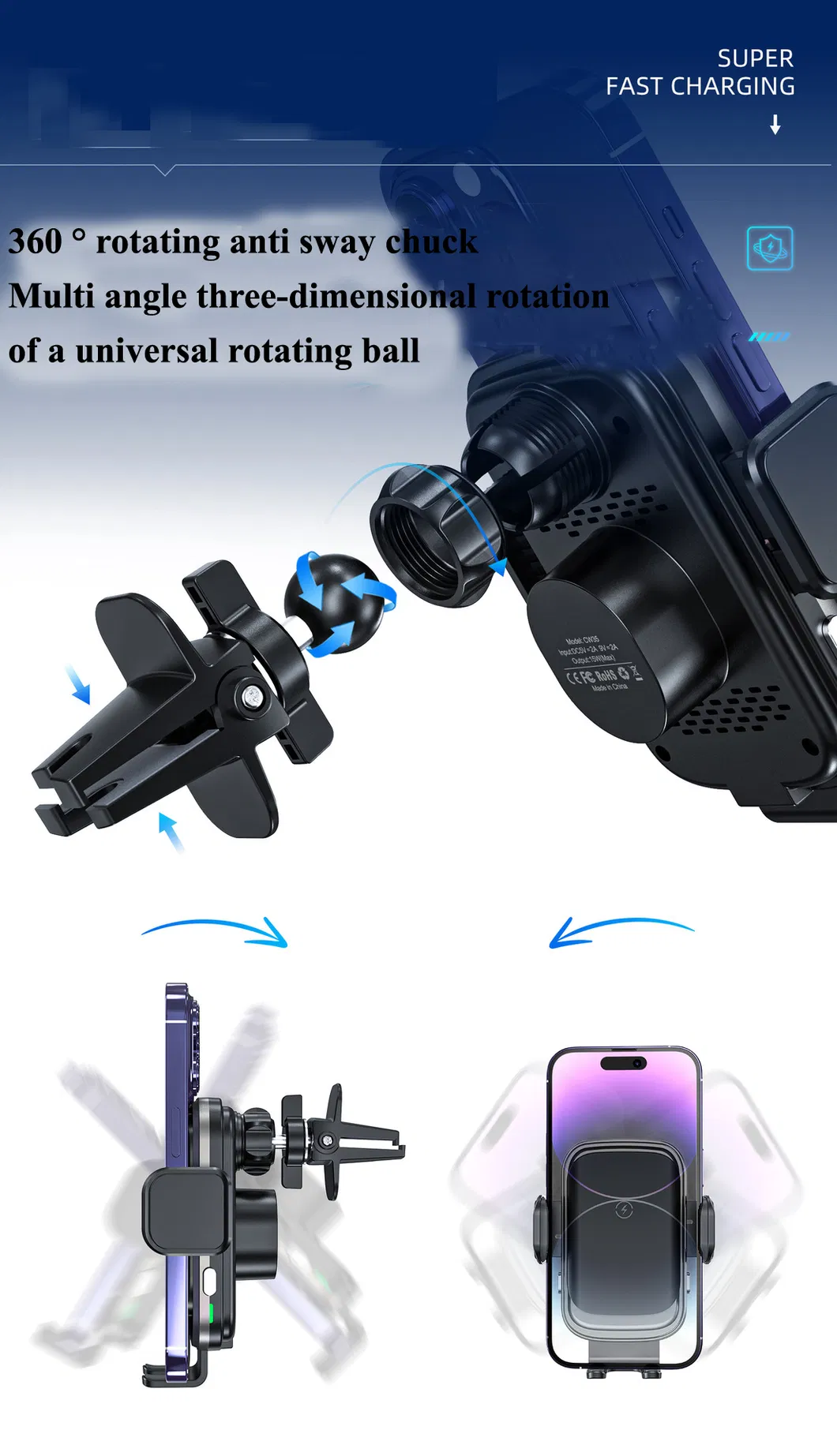 Wireless Charging Display