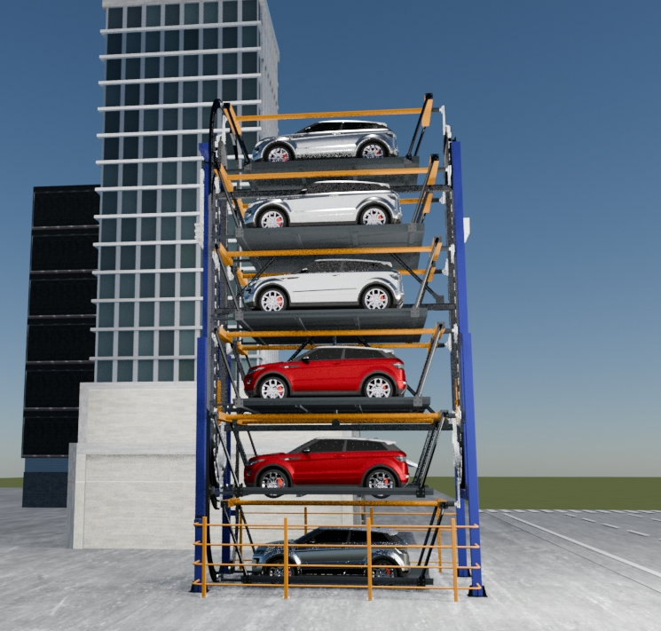 Car Storage Elevator Eounice Customized Vertical Parking Solution for Advanced Vehicle Storage