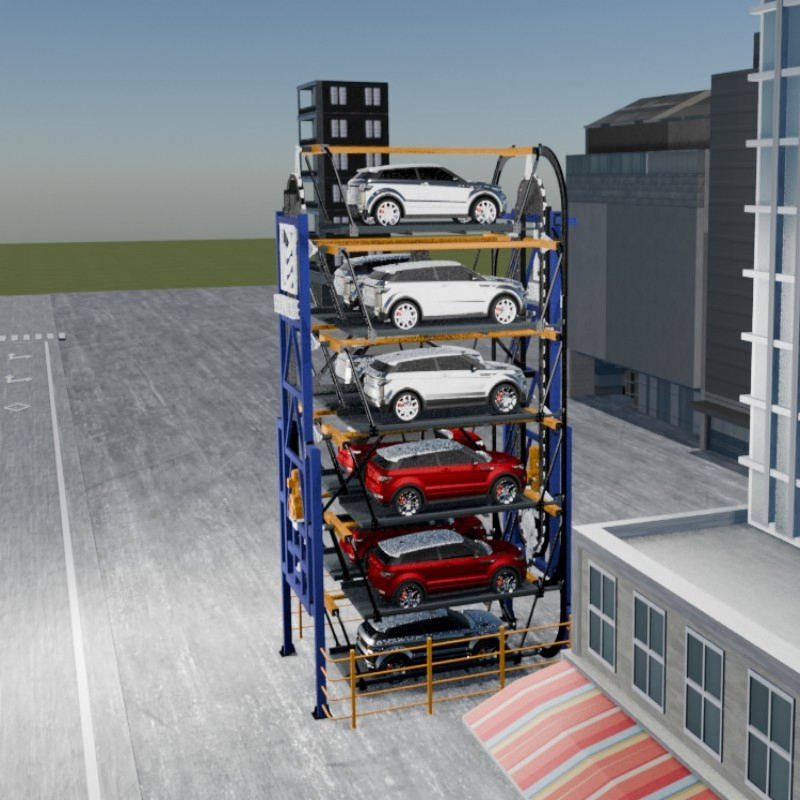 Parking Solution Car Storage Mechanical System Rotary Parking System