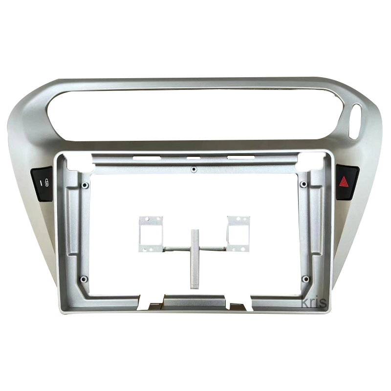 Car DVD Frame GPS Navigation Frame Auto Spare Parts Accessories Suitable for Peugeot 301 9"