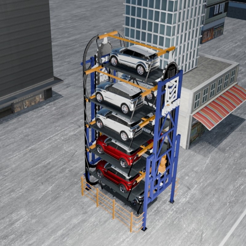 Lift Car Storage Eounice Efficient Customized Parking Solutions for Heavy-Duty Vehicles