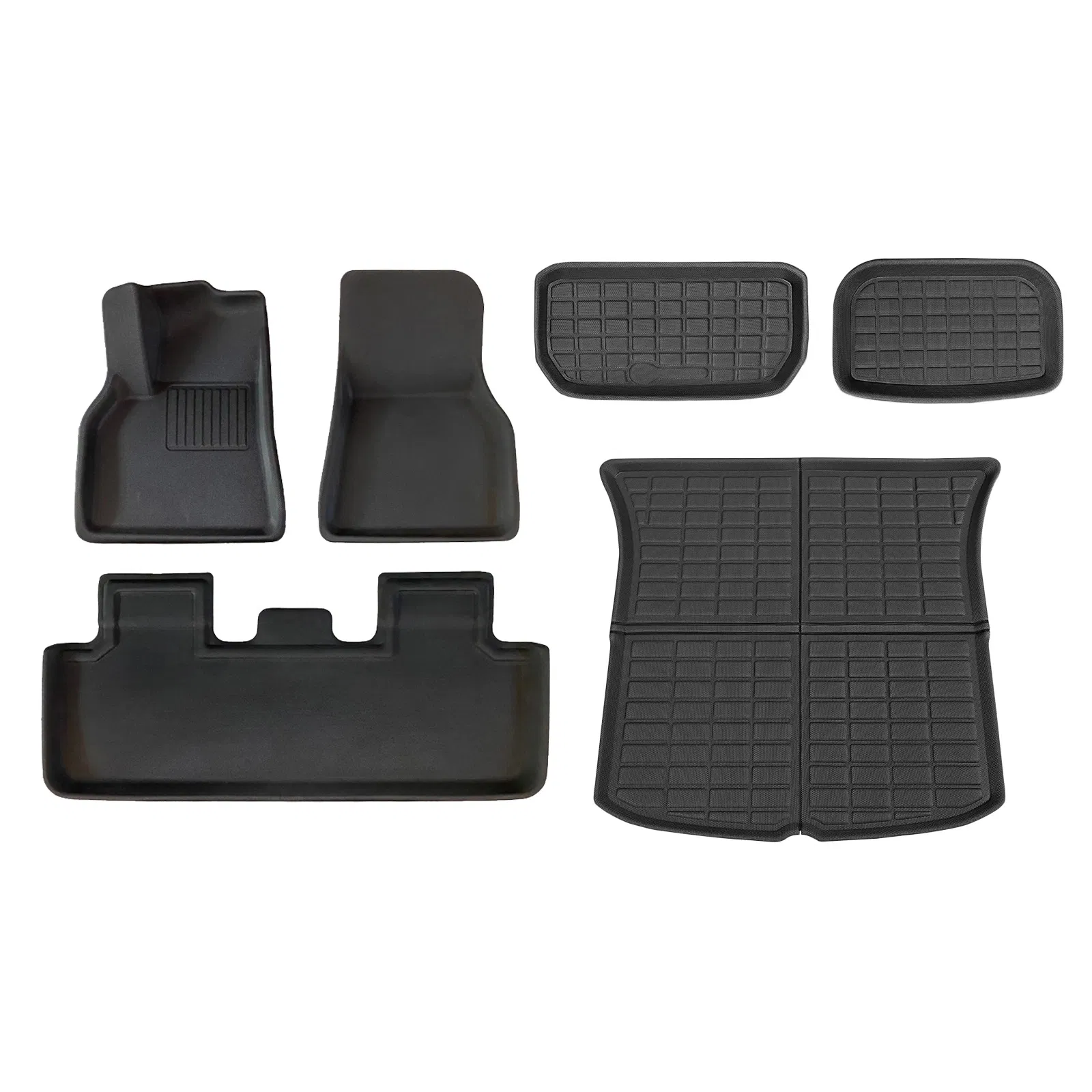 Hot Selling 6PCS All Weather Car Accessories Floor Mat for Tesla Model Y TPE Car Floor Mat
