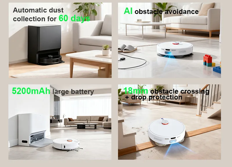 Robotic Vacuum Cleaner View 3