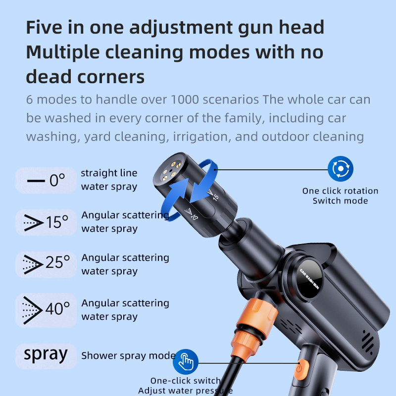 Powerful Foldable Car Washing Tool with No Dead Corner Cleaning
