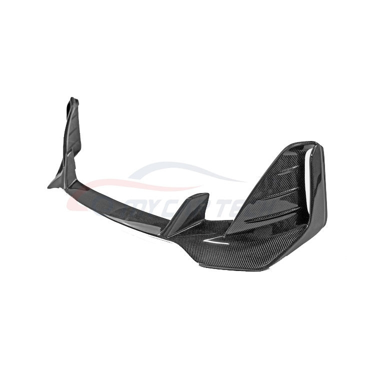 Modified Carbon Fiber Front Upper Lower Lip Spolier for KIA Stinger Surround Exterior Car Accessories Diffuser