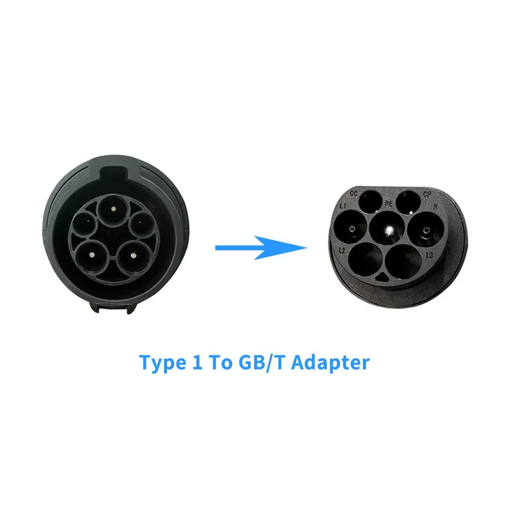 Type1 to GB/T Electric Car Adapter Byd EV Charger Adapter