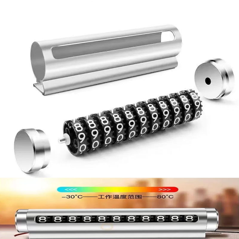 Aluminum Stickers Park Stop in Car-Styling Auto Accessories