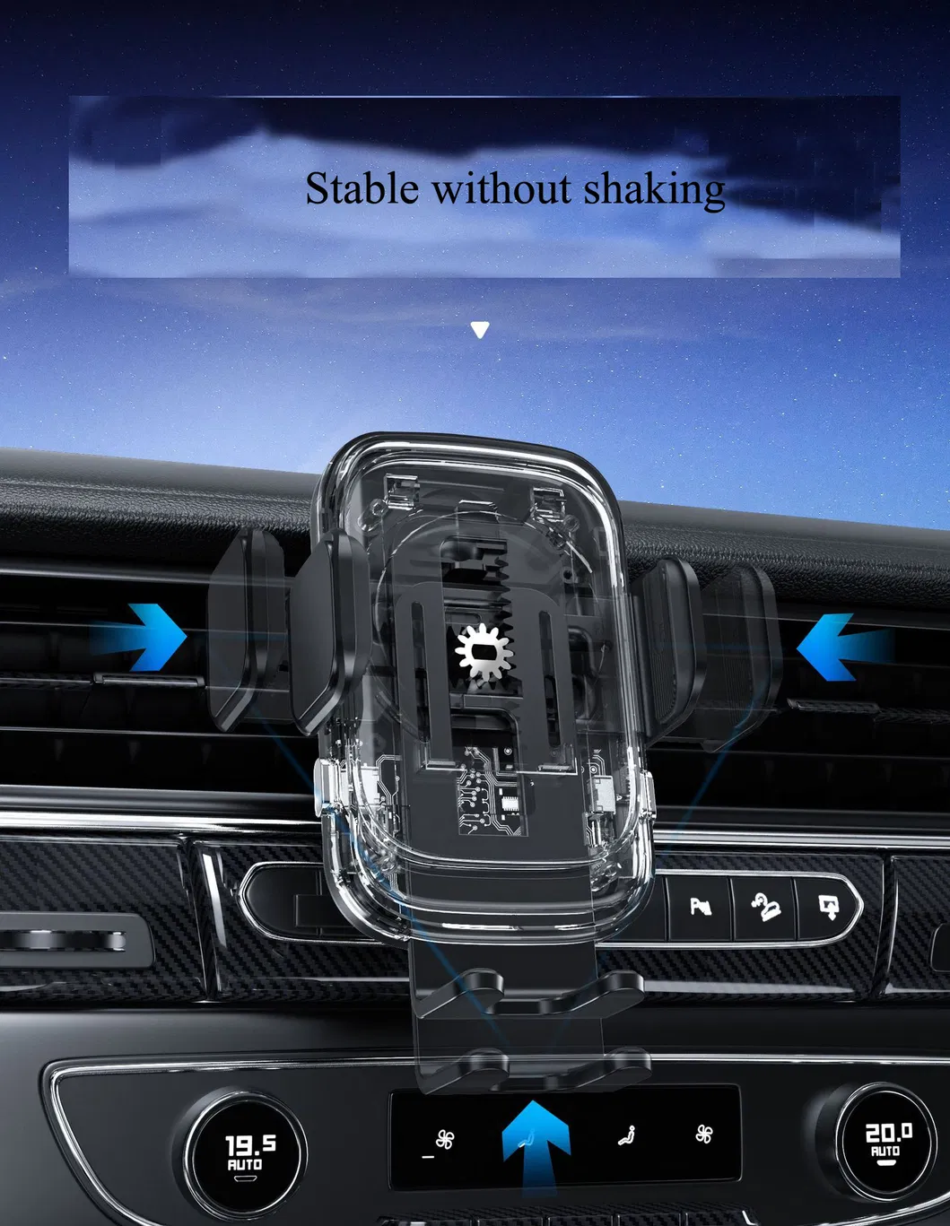 Car Phone Mount Close Up