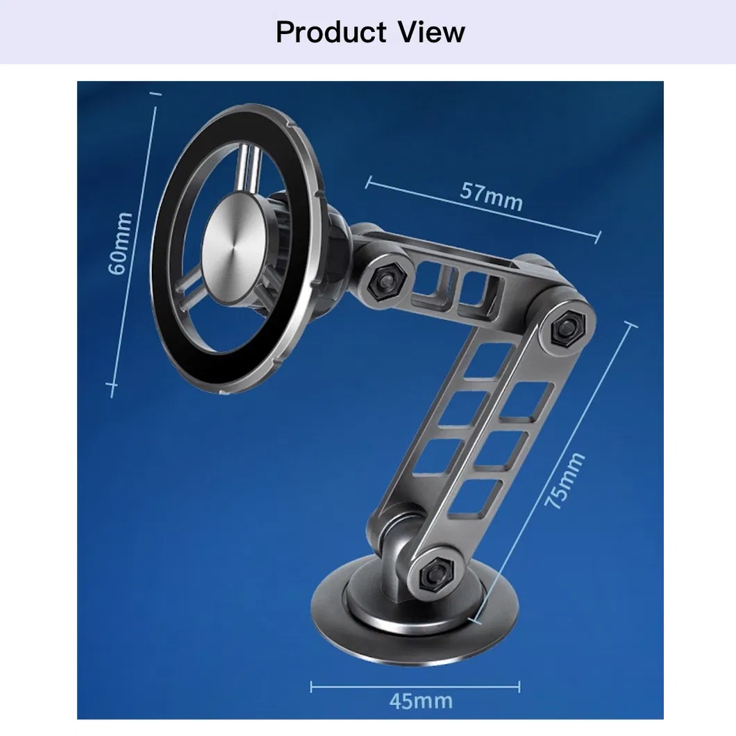 Metal Folding Magnetic Phone Holder 2