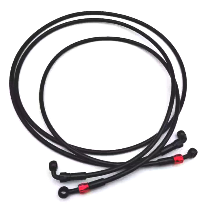 Car Motorcycle Brake Hose DOT4 Low Expansion OEM Performance Hydraulic Brake Line Universal Auto Parts Factory Wholesale Custom Order