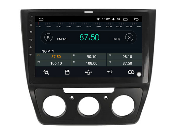 Witson Android 11 Car Audio System for Skoda 2014-2017 Yeti Manual Air-Conditioner Version 4GB RAM 64GB Flash Big Screen