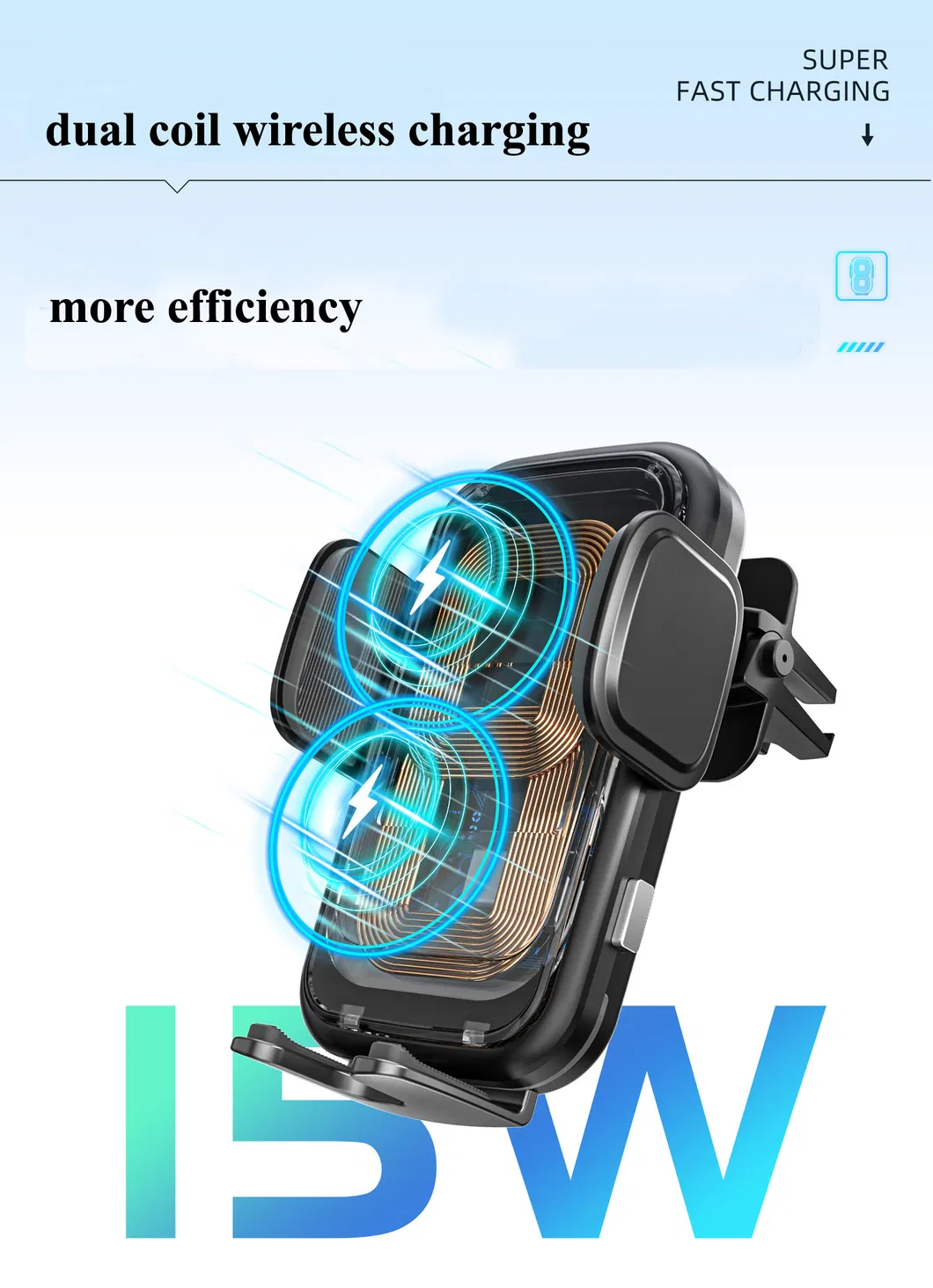 Wireless Car Phone Mount 3