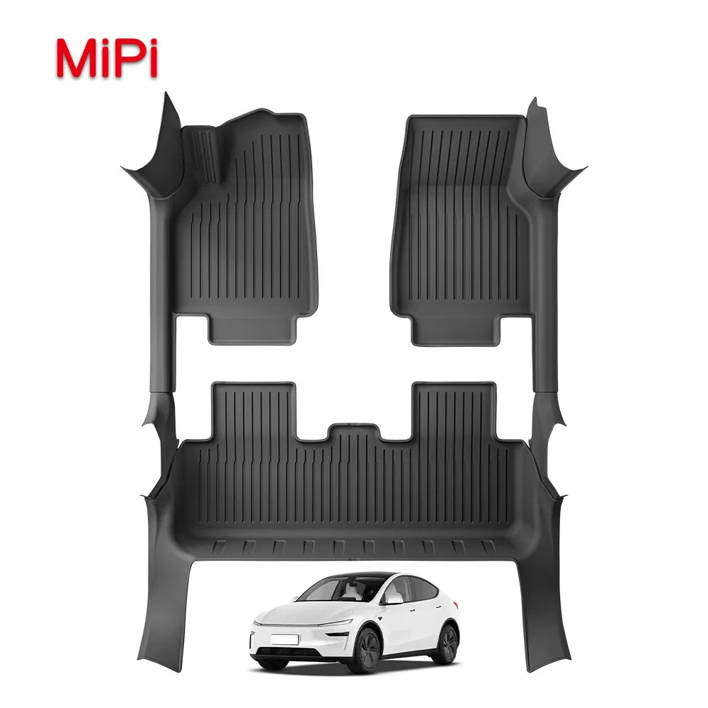Hot Sell TPE 3D Car Mat Waterproof Easy Clean Car Floor Mat for Tesla New Model Y Launch Series 2025 Wrap Threshold