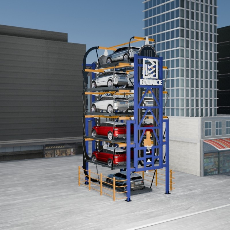Parking Solution Car Storage Mechanical System Rotary Parking System