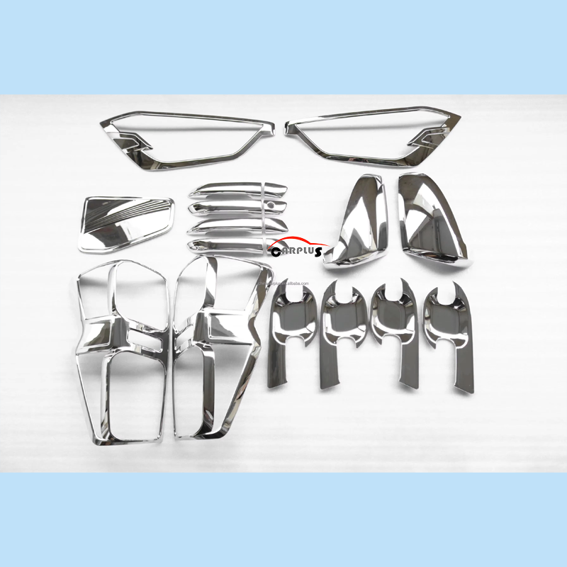 ABS Tail Lamp Cover for D-Max 2022 Tuning Black Garnish Cover Kits Body Kit 4X4 Exterior Back Light Car Exterior Accessories