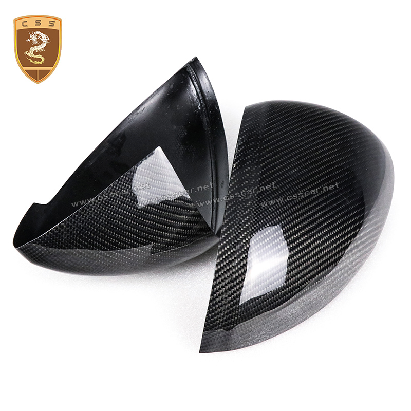 2014 up Carbon Fiber Car Exterior Accessories Side View Mirror Cover for Macan
