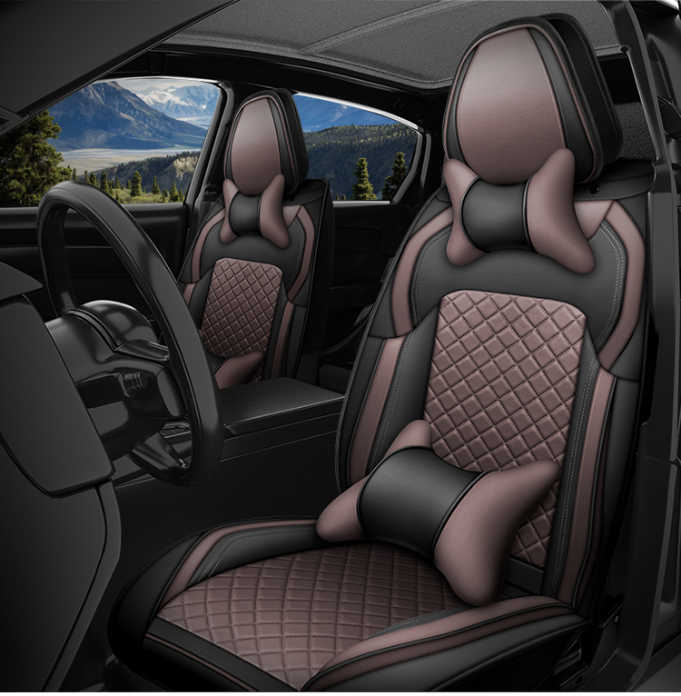 Accessories, Electronics &amp; Tools Interior Accessories Car Seat Covers All Seasons Waterproof Full Set Sport Style Leather Car Seat Covers