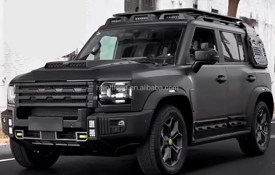 City-Hunter Style Car Front Grille for Chery Jetour Traveler T2 Upgrade Racing Grille Exterior Accessories