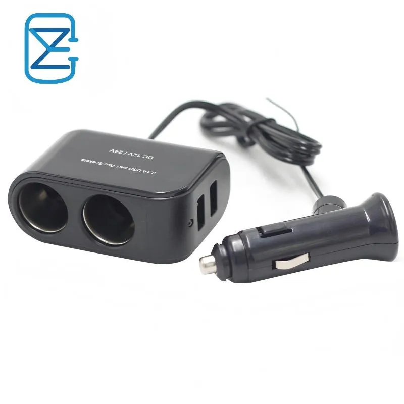 USB Auto Socket Splitter Charger