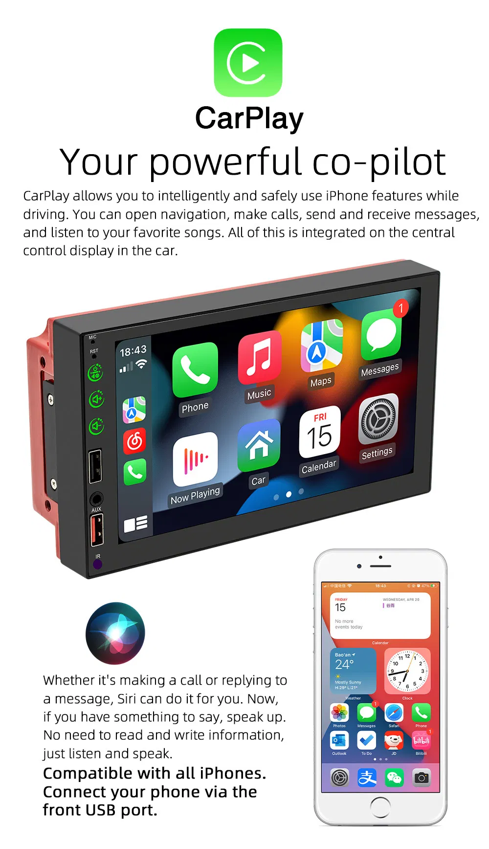 Car Accessory Mirror Link