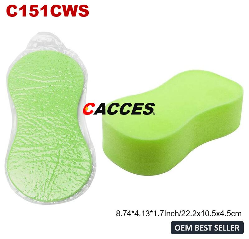 Kitchen Wash Pad Car Care Pad Cleaning Foam Universal Wash Tool for Car,Motorcycle,Bike, Boat,Kitchen, Bathroom, Furniture, Glass, Super Water Absorbent Sponge