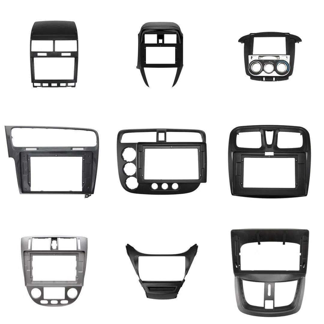 Car Fascia Frame GPS Navigation Frame Auto Spare Parts Accessories Suitable for Peugeot 308 9"