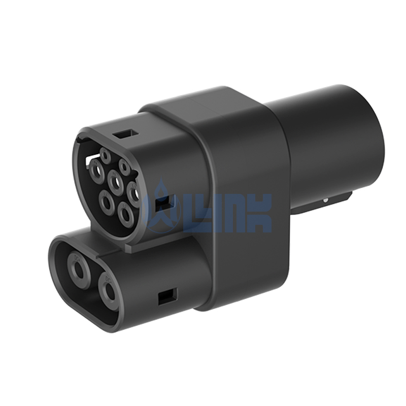 EV Charging Adapter CCS 2 Combo Adapter DC Connector EV Car Charger for Tesla to CCS2 Adaptor Plug for Tesla