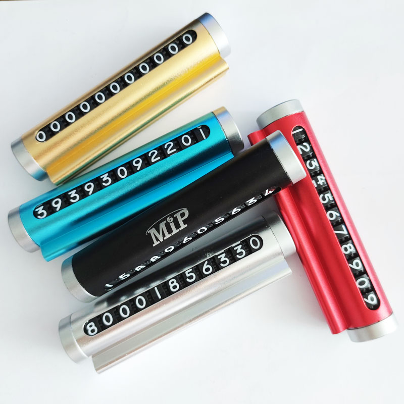 Aluminum Stickers Park Stop in Car-Styling Auto Accessories