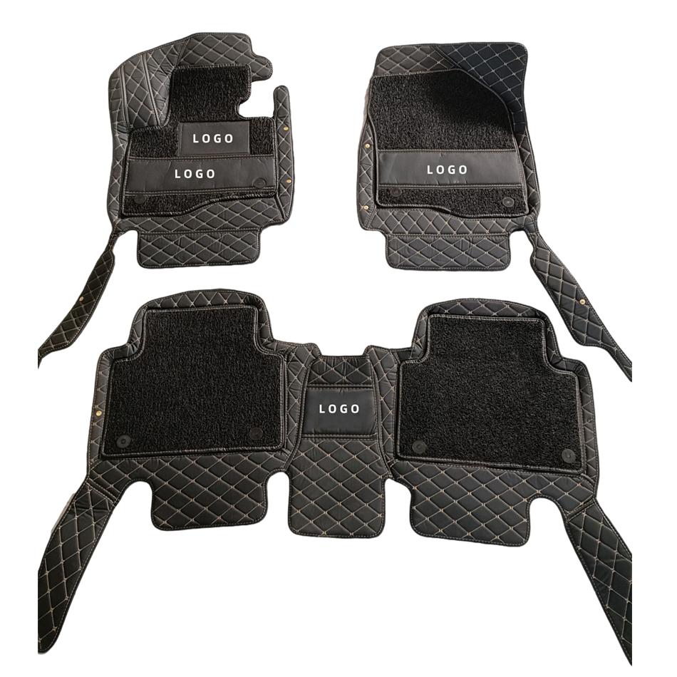 High Precision 3D Leather 5D Car Floor Mats for Vios