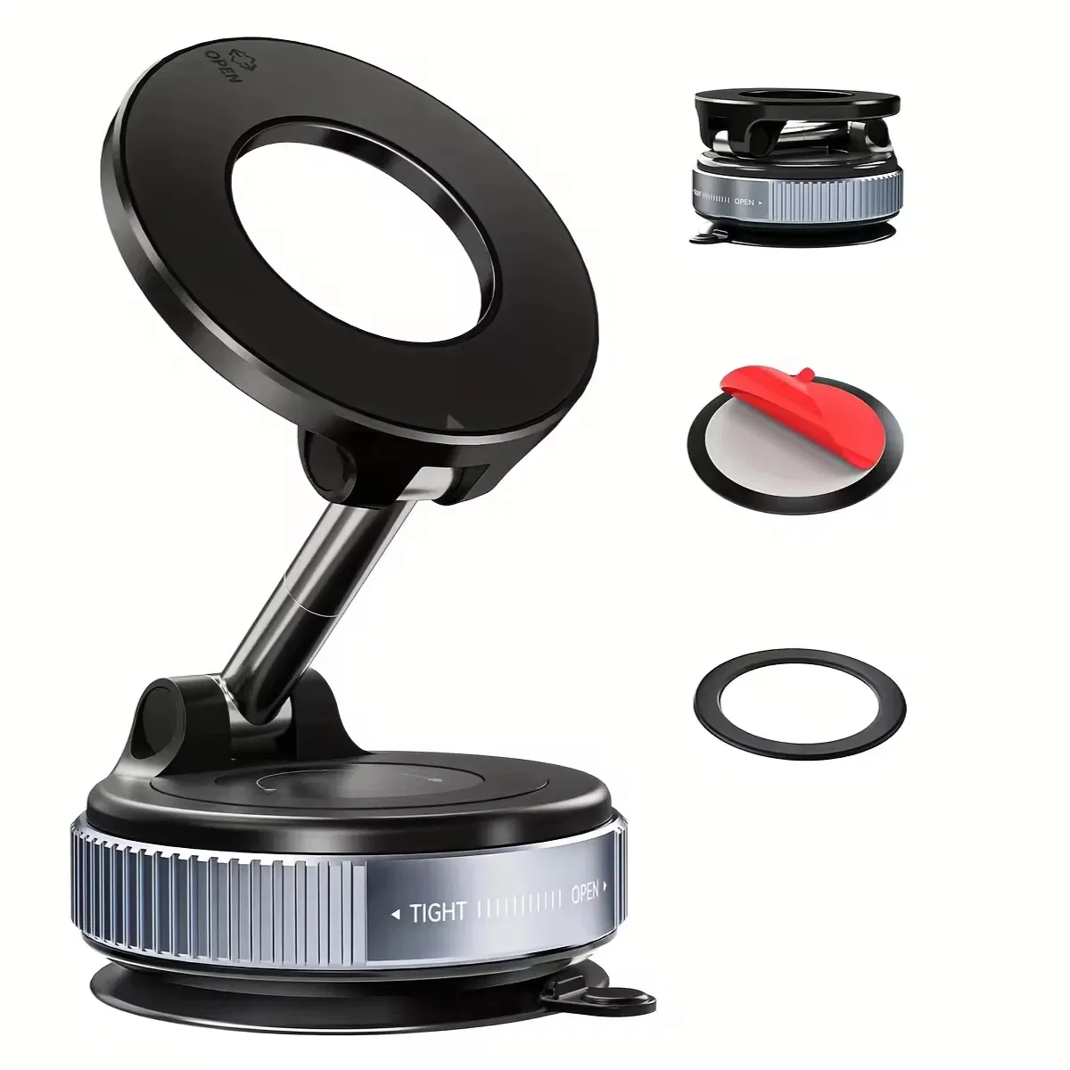 Car Phone Mount Car Mount Cell Phone Best Car Phone Mounts Best Car Phone Mount Car Phone Mounts with Suction Cup Base and Telescopic Arm for iPhone, Samsung,