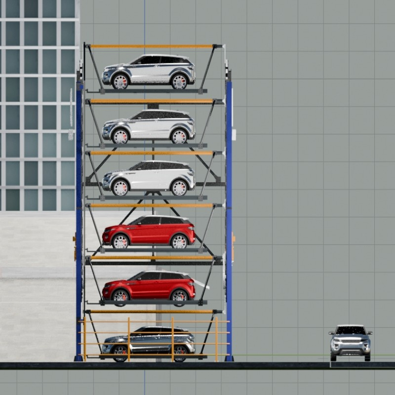 Lift Car Storage Eounice Efficient Customized Parking Solutions for Heavy-Duty Vehicles