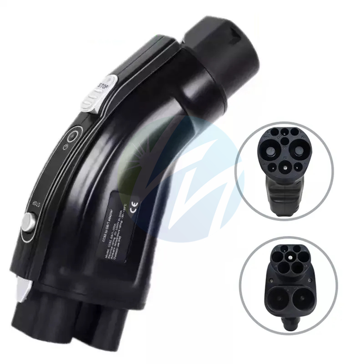 DC EV Charger Adaptor CCS2 to Gbt 250A 1000VDC Electric Car Charger Station CCS Combo 2 to Chademo Adaptor DC Connector Fast Charger CCS1 Adapter