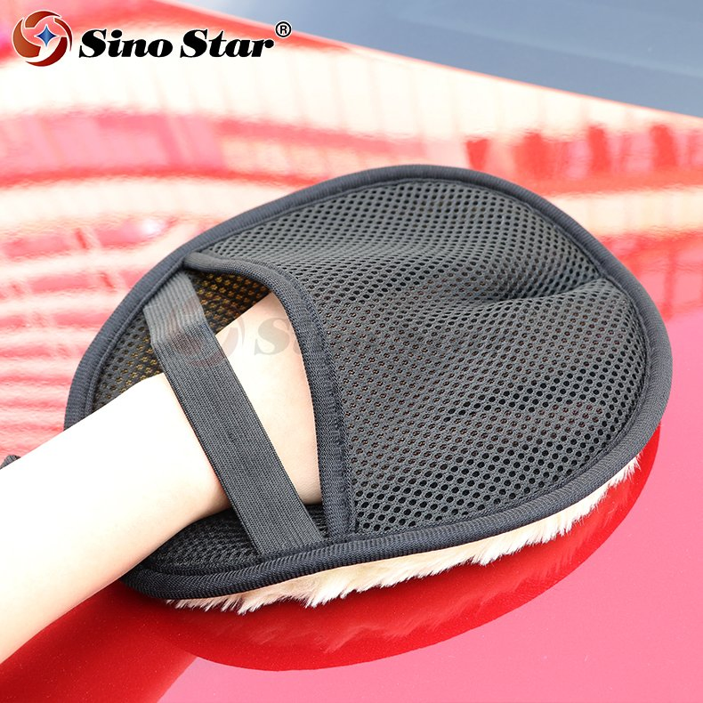 Car Wash Gloves Wool Winter Car Waxing Polishing Cleaning Maintenance Tools Beauty Cleaning