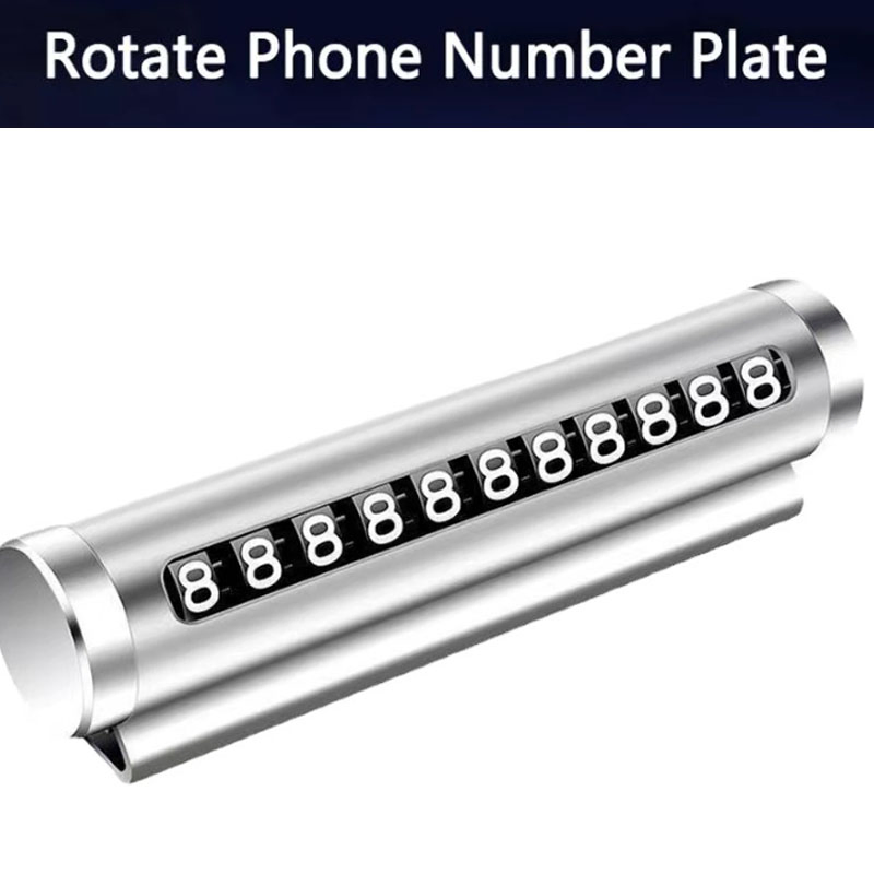 Aluminum Stickers Park Stop in Car-Styling Auto Accessories