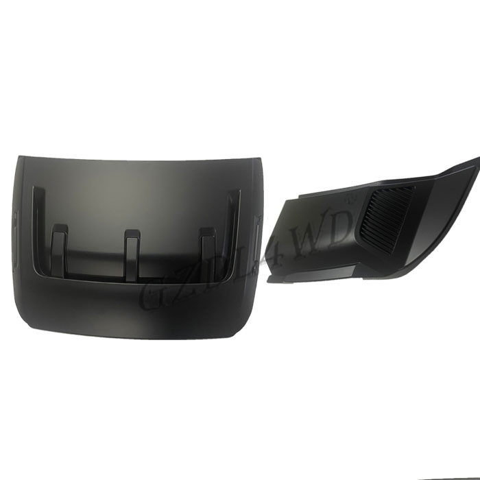 Car Decoration Bug Shields Hood Bonnet Scoop Cover Front Engine Accessories for Ford Ranger T9 2022 Car Styling Moulding